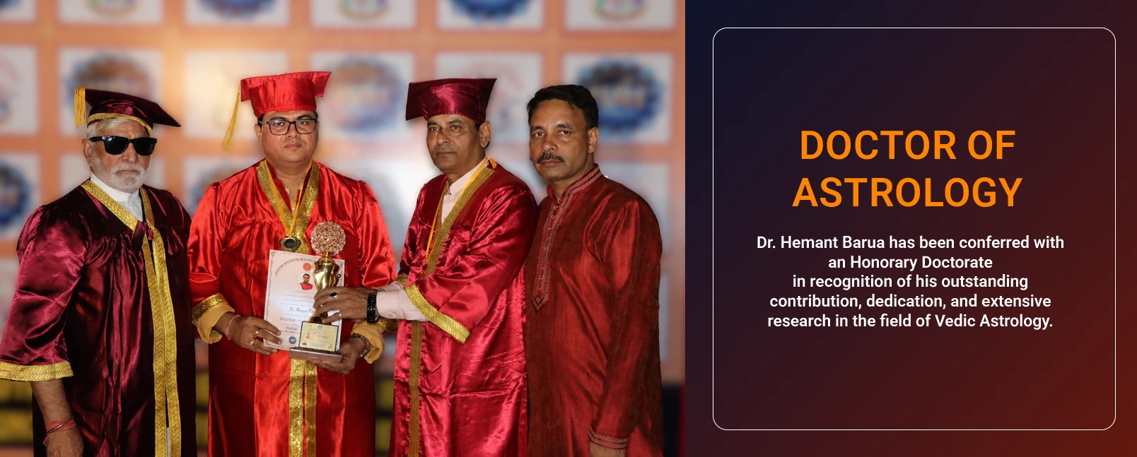 Award and professional recognition highlight 2 featuring Dr. Hemant Barua