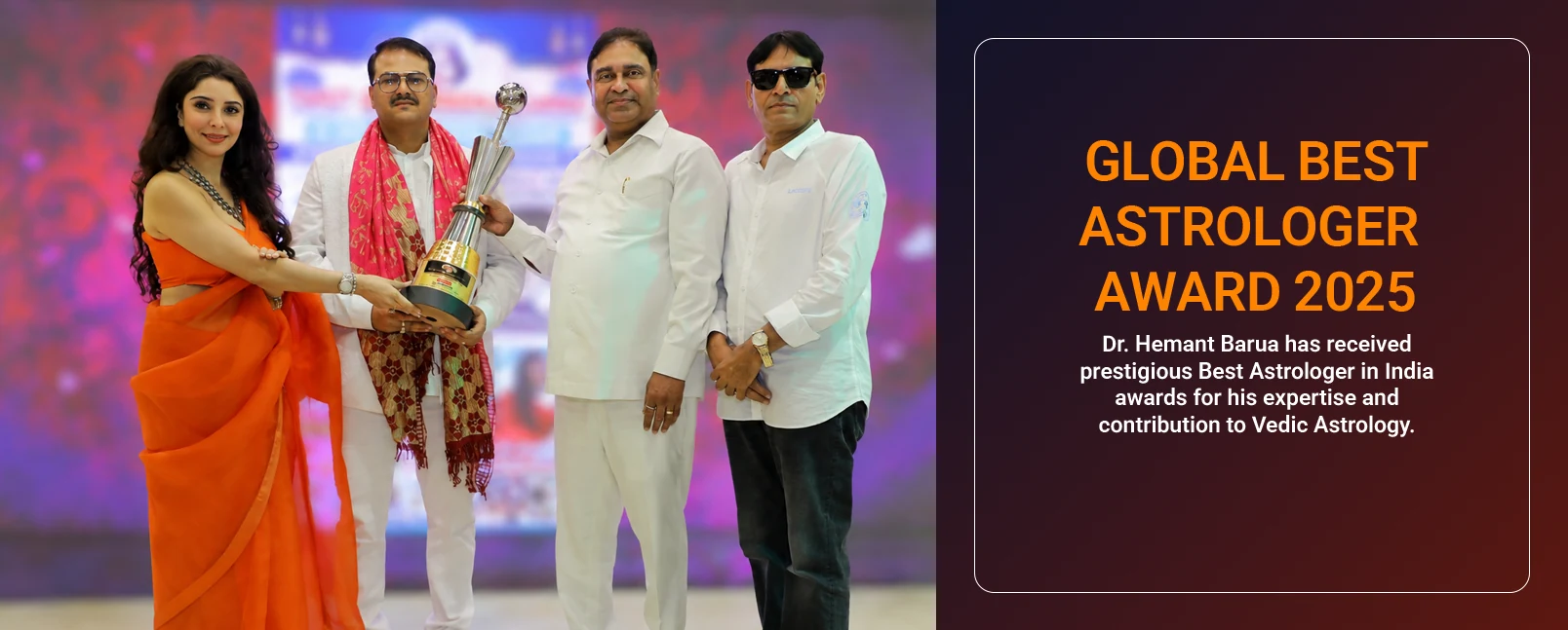 Award and professional recognition highlight 5 featuring Dr. Hemant Barua