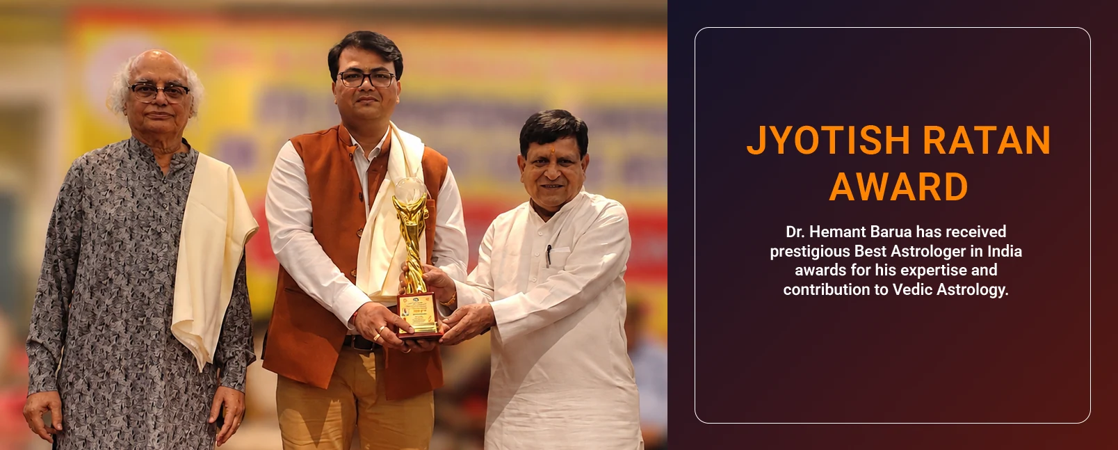 Award and professional recognition highlight 6 featuring Dr. Hemant Barua